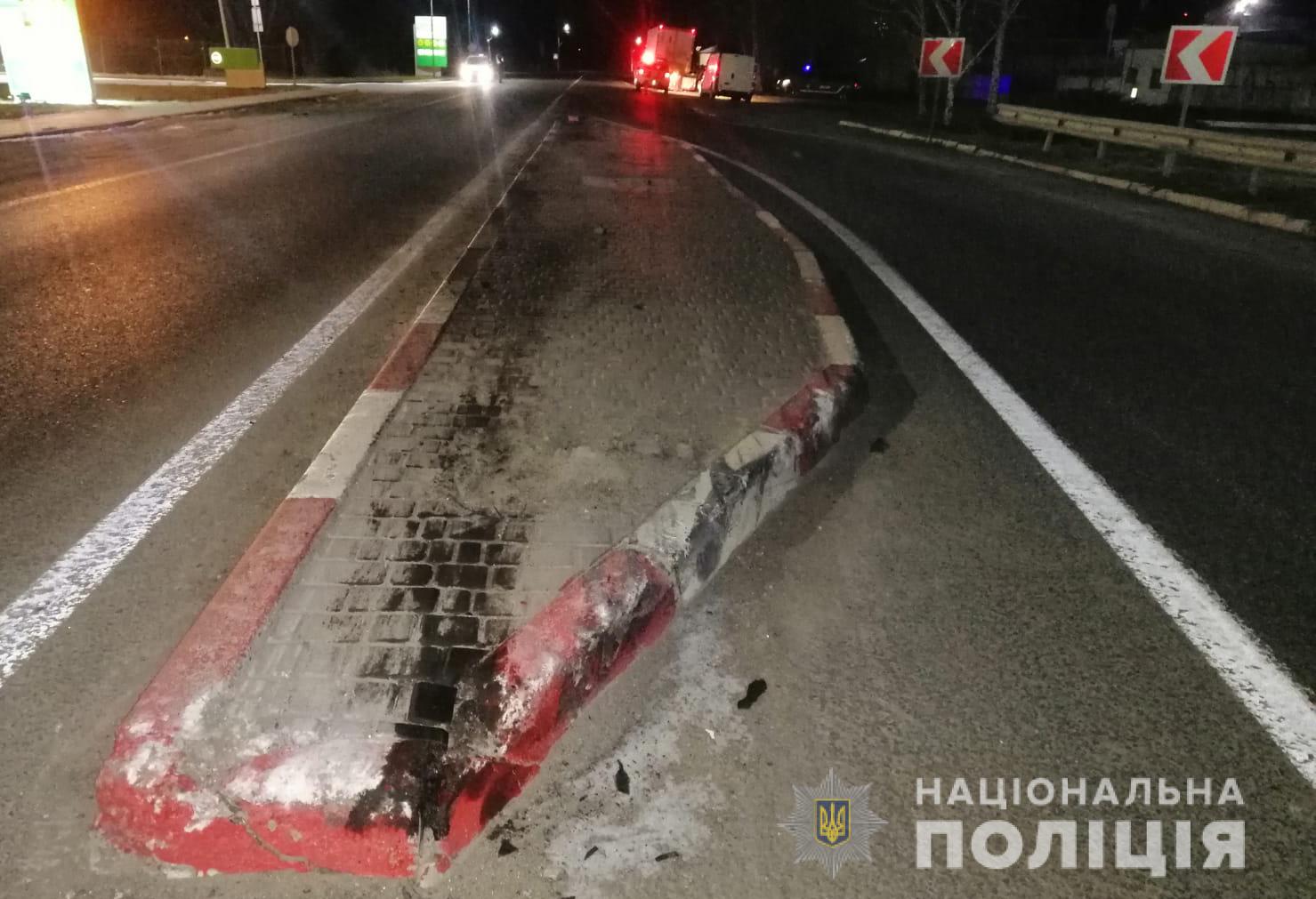 На «островке безопасности» на трассе Одесса-Рени произошло смертельное ДТП