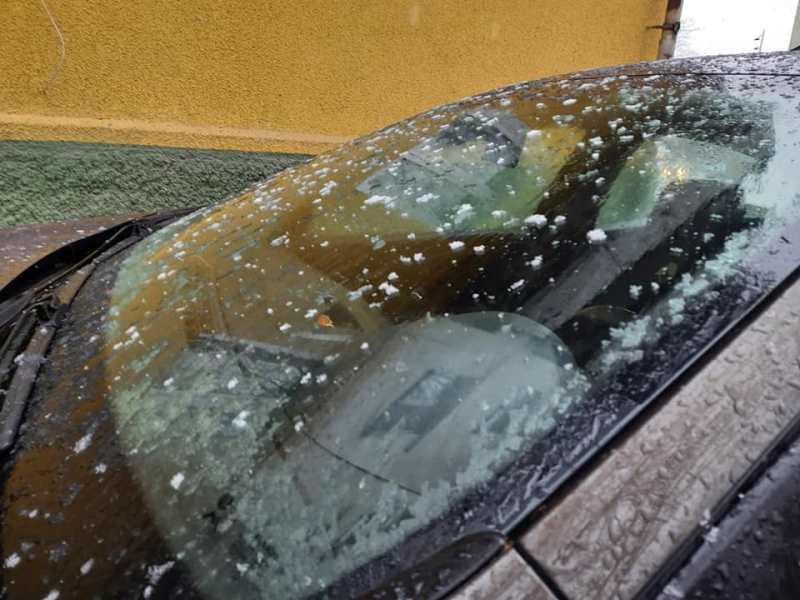 В Измаиле пошёл первый снег - реакция соцсетей