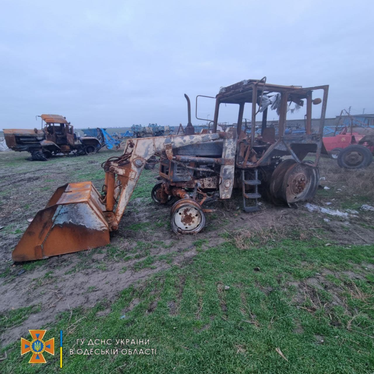 В Измаильском районе сгорели еще четыре трактора (обновлено)