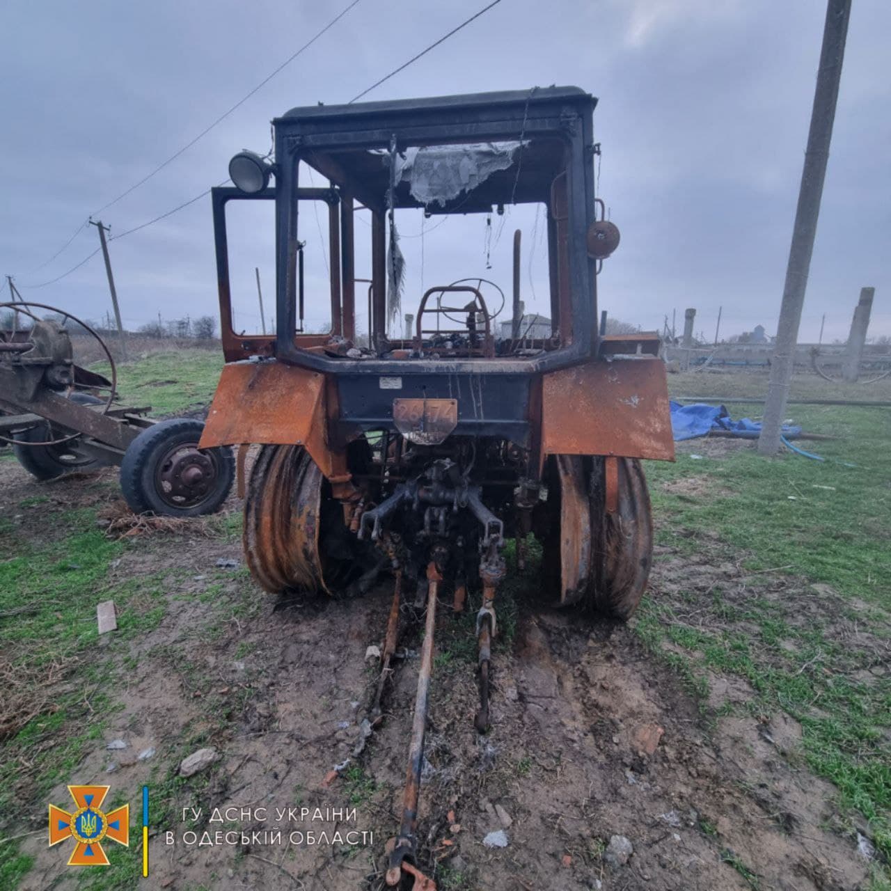 В Измаильском районе сгорели еще четыре трактора (обновлено)