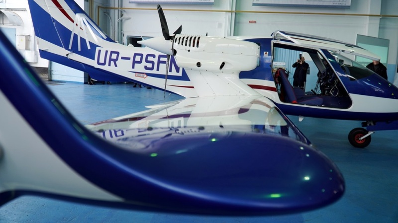 В Одессе сегодня презентовали новые самолёты украинского производства
