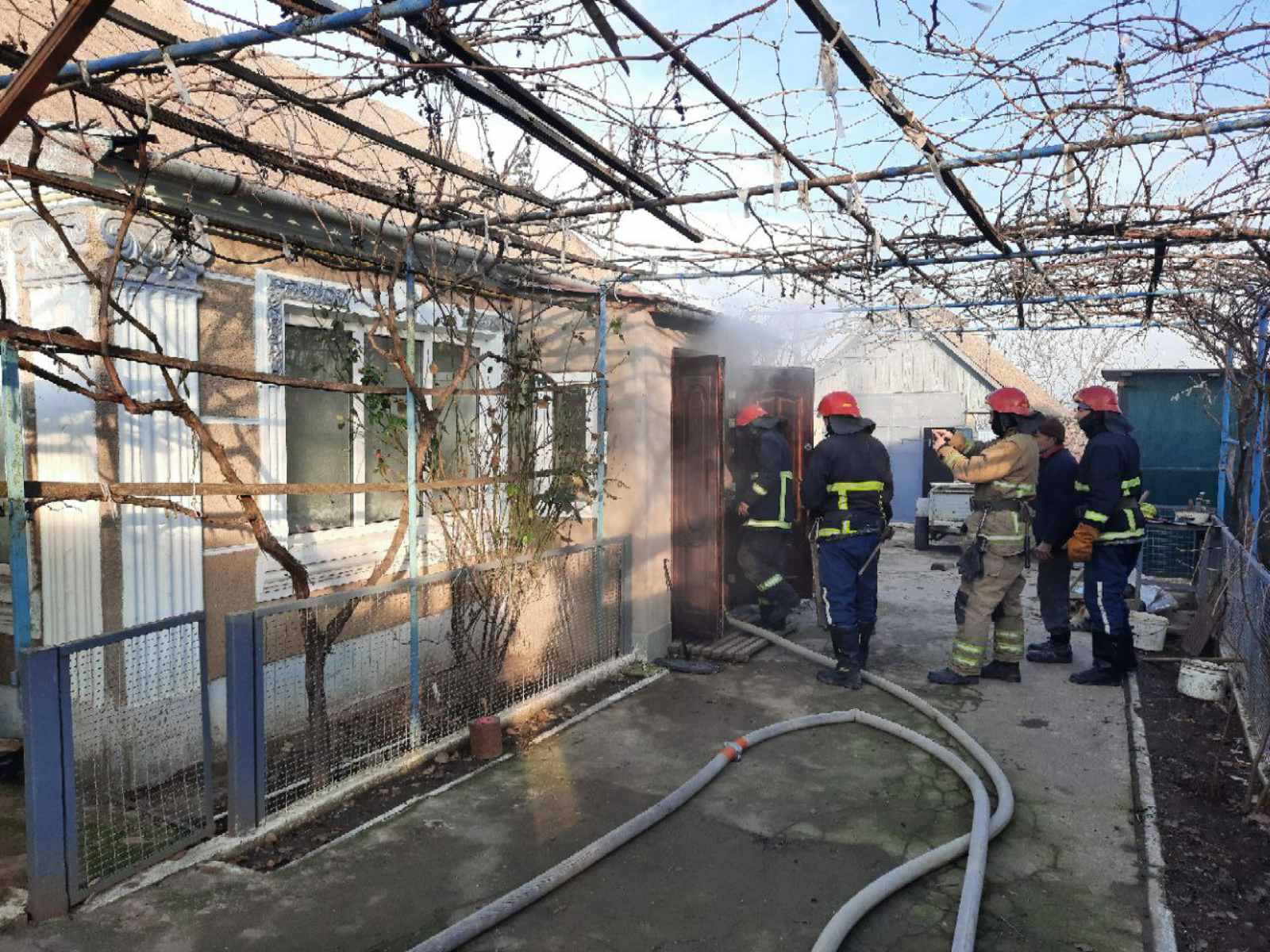 Электрокамин стал причиной пожара в селе Сафьяны Измаильского района