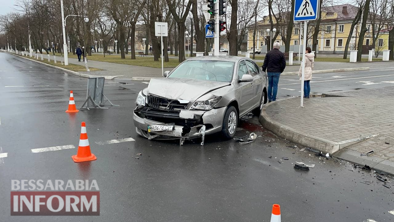 В Измаиле на проспекте Суворова произошло ДТП с пострадавшим