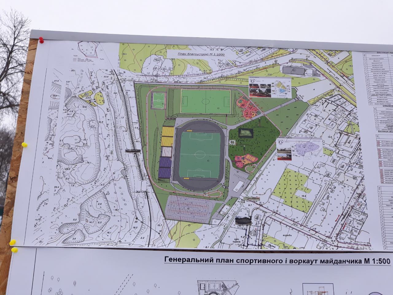 Стоимость реконструкции Центрального стадиона Измаила составит почти 140 млн грн (визуализация проекта)