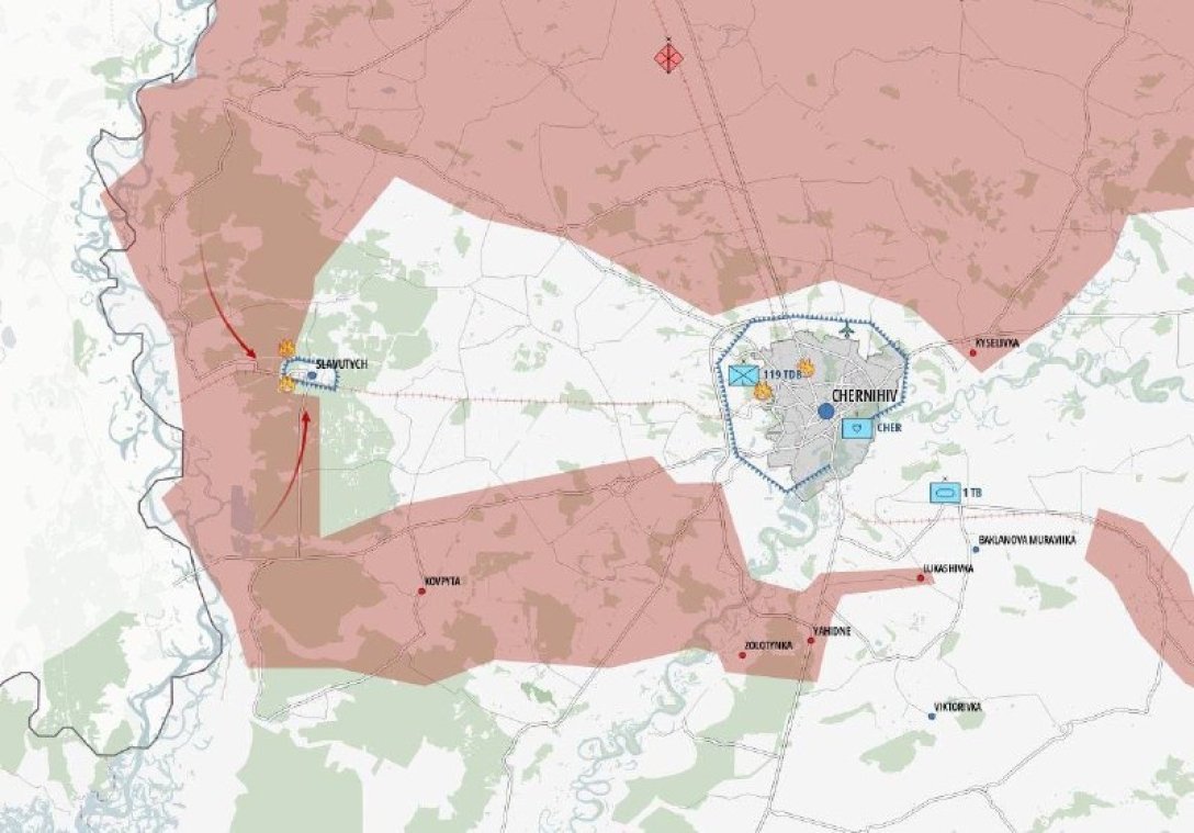 Российская армия потерпела полный коллапс на востоке от Киева, - военный аналитик (карта)
