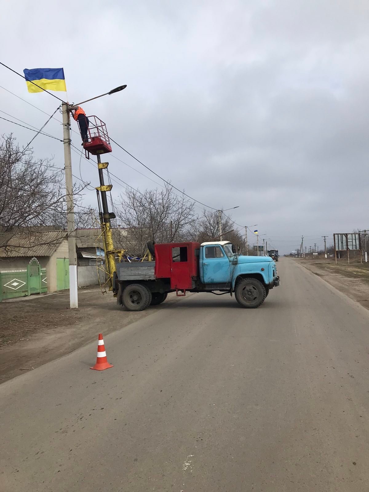 Килия - это Украина: город украсили десятками национальных Флагов