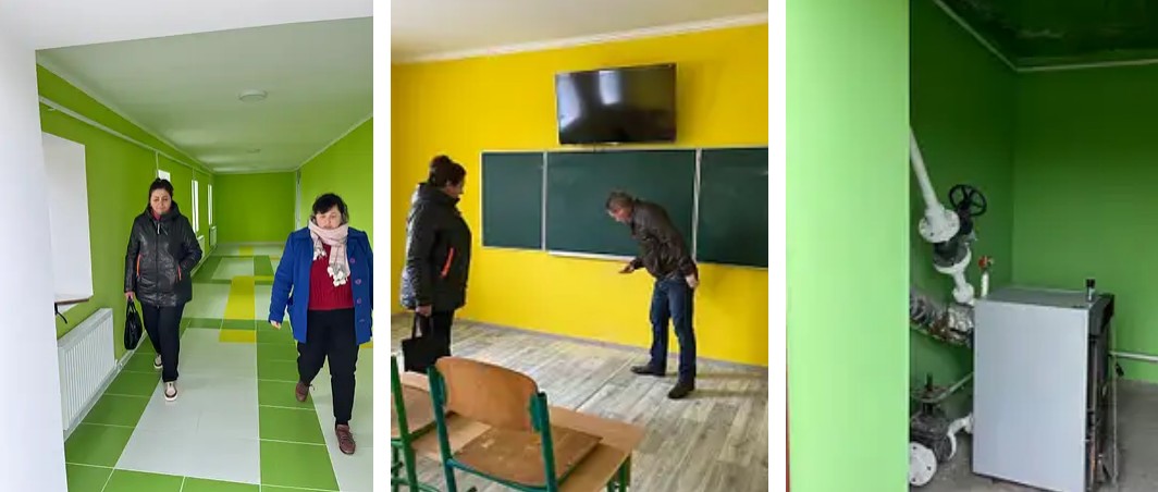 Школа заиграла яркими красками: в селе Теплицкой ОТГ преобразили корпус учебного заведения
