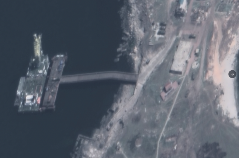 Опубликованы спутниковые снимки острова Змеиный - рашисты накапливают там технику