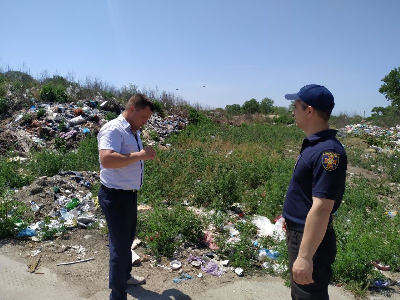 Спасатели Измаильского района провели профилактические рейды на полигонах бытовых отходов