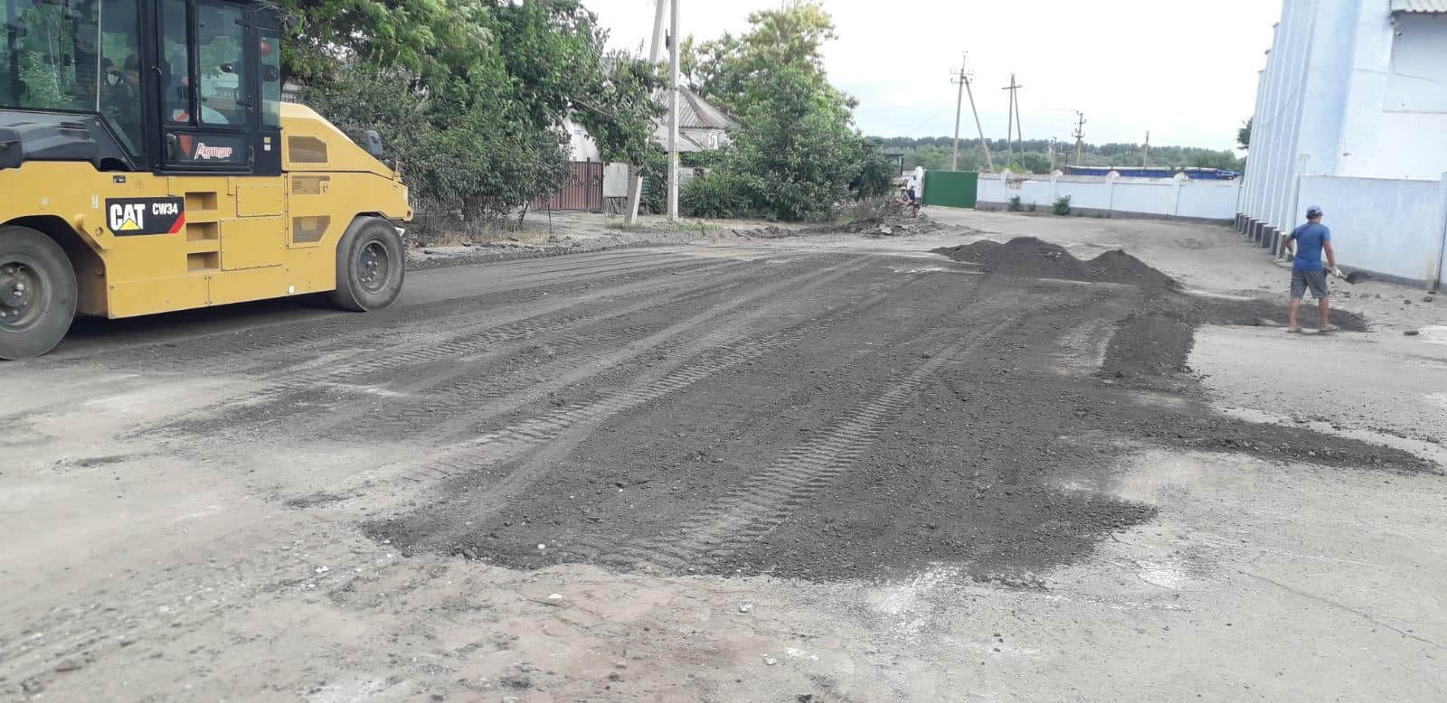 В Килии предприниматели по просьбе мэра оплатили ремонт дороги возле Элеватора