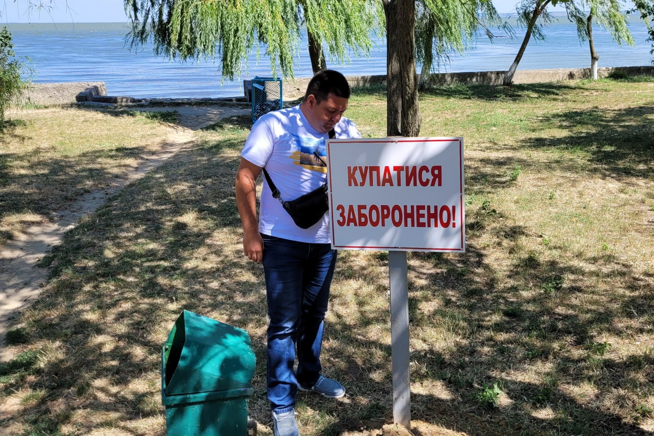 У Білгороді-Дністровському провели рейд на узбережжі Дністровського лиману та нагадали про заборону купання