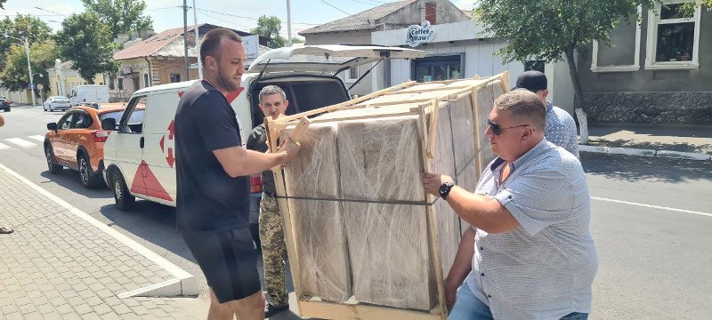В Ізмаїлі прикордонний госпіталь отримав від волонтерів матраци для функціональних ліжок