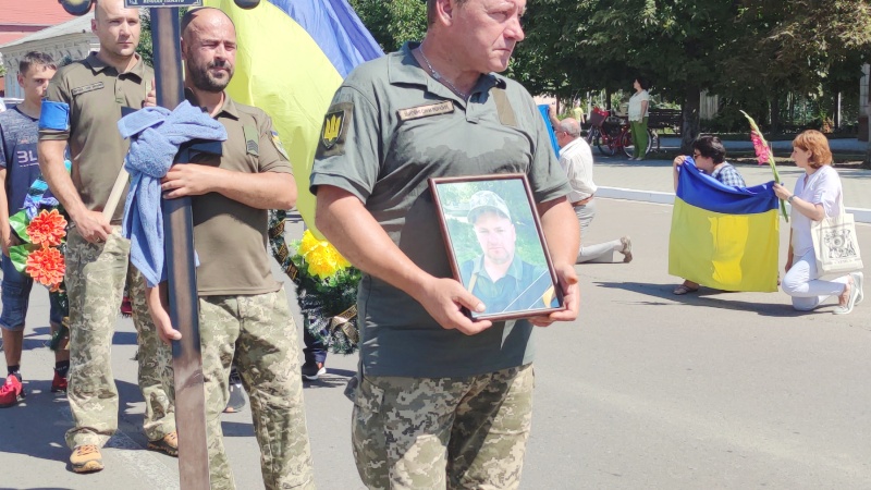 Кілія простилася з загиблим під Донецьком воїном Геннадієм Зенченко