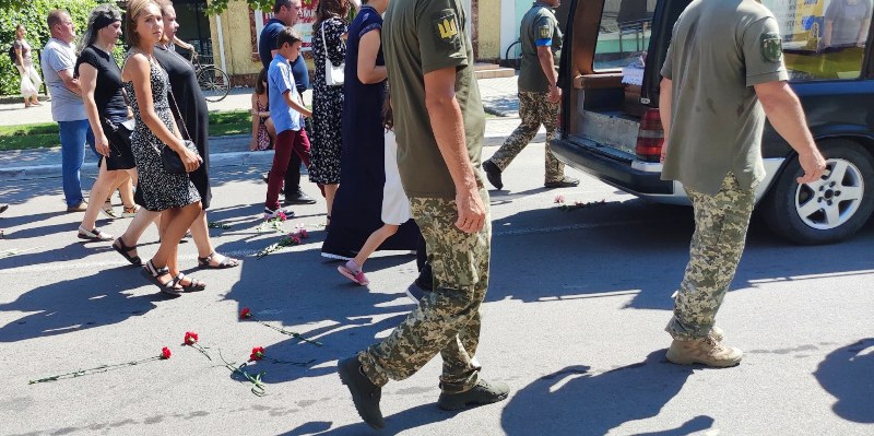 Килия простилась с погибшим под Донецком воином Геннадием Зенченко