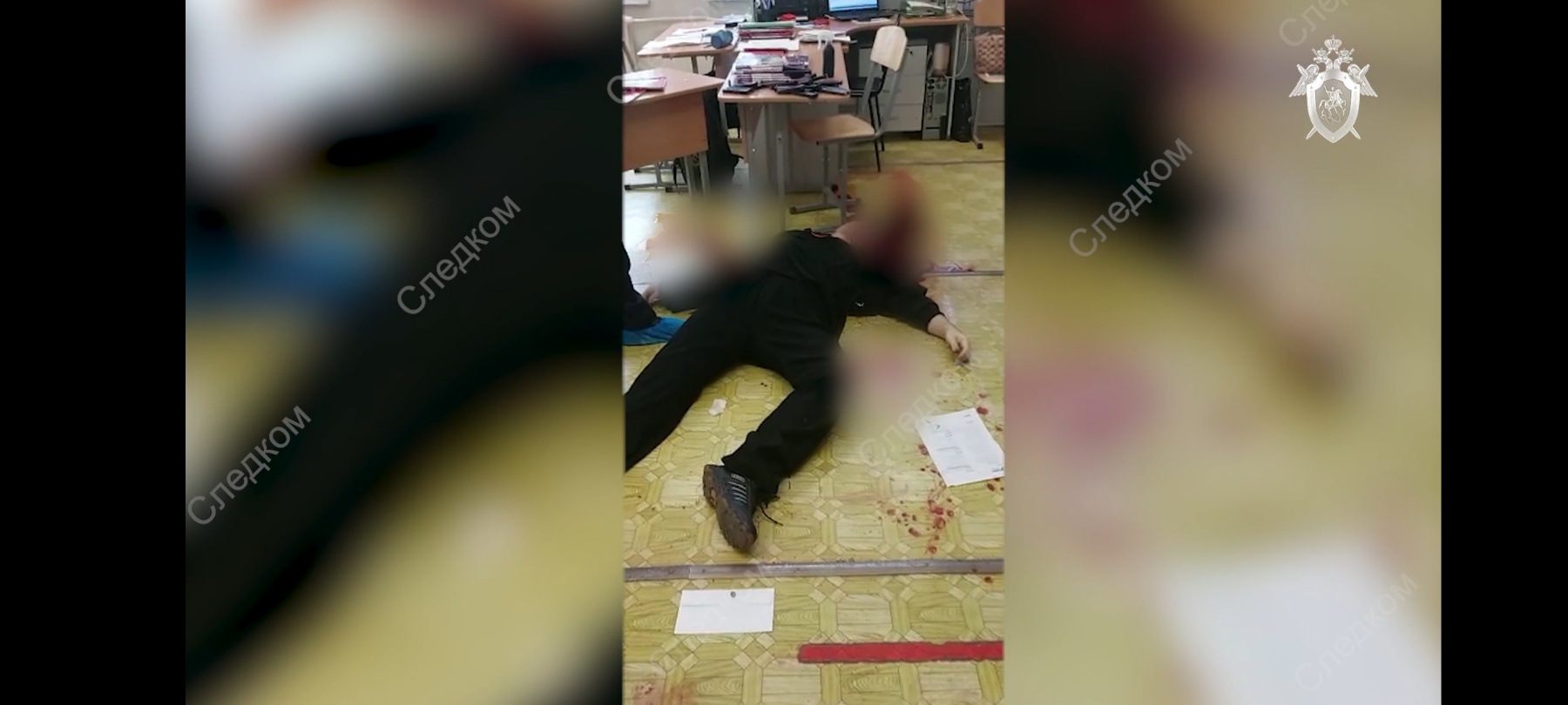 В русском Ижевске бывший ученик ворвался в школу, где застрелил 13 человек и себя. Семь погибших - дети