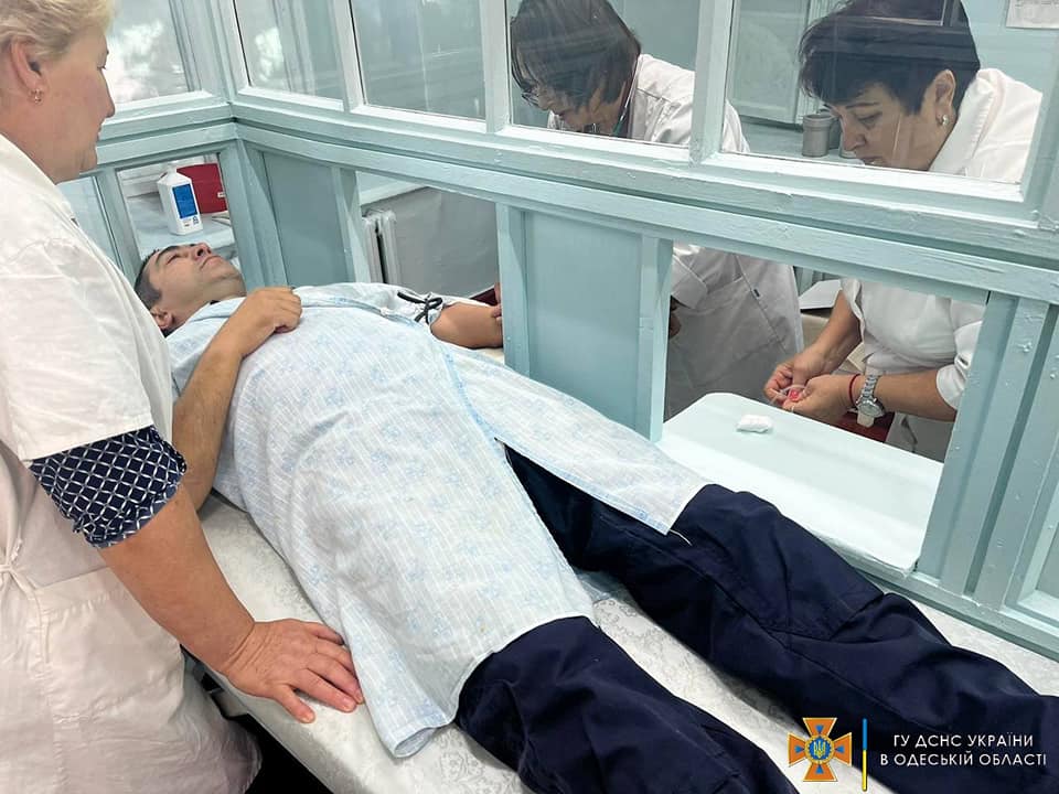 Делать добрые дела – легко: спасатели Белгород-Днестровского района в очередной раз стали донорами крови