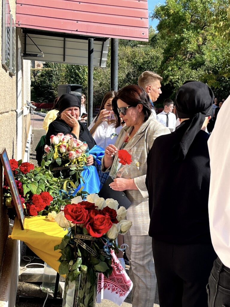 У селі Криничне Болградського району відкрили меморіальну дошку на честь загиблого Героя - Івана Мінкова