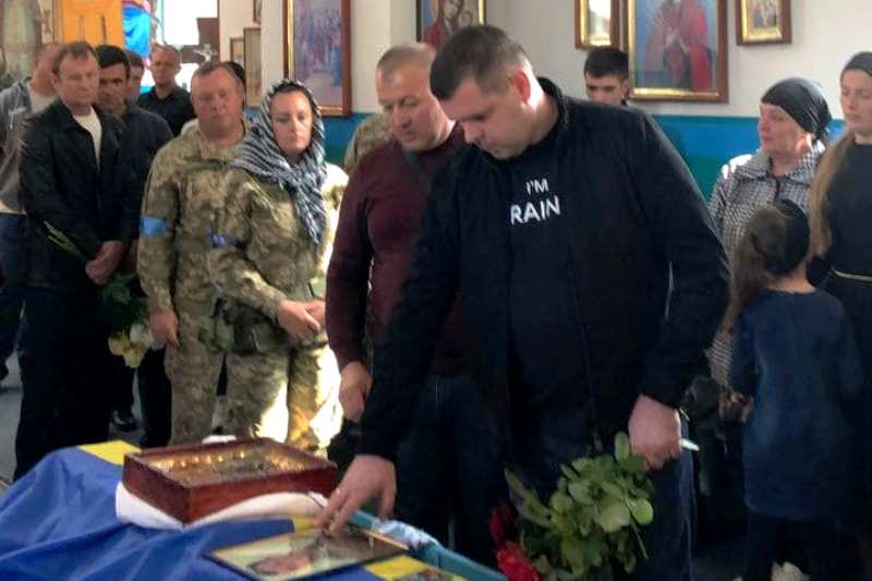 На Кілійщині поховали загиблого командира взводу противотанкових керованих ракет Івана Фунтового