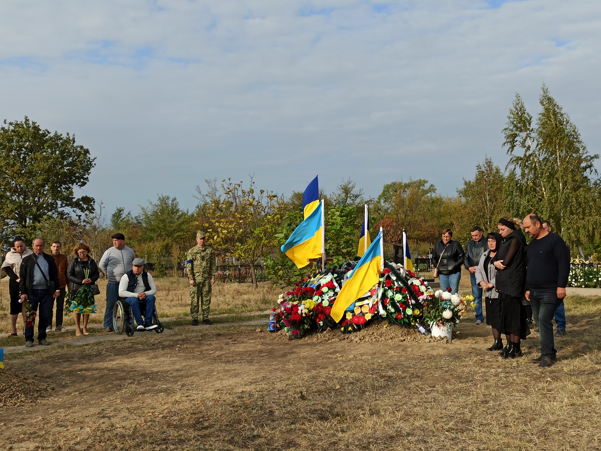 В Рені на День Захисника відвідали могили полеглих героїв та помолилися за українське воїнство