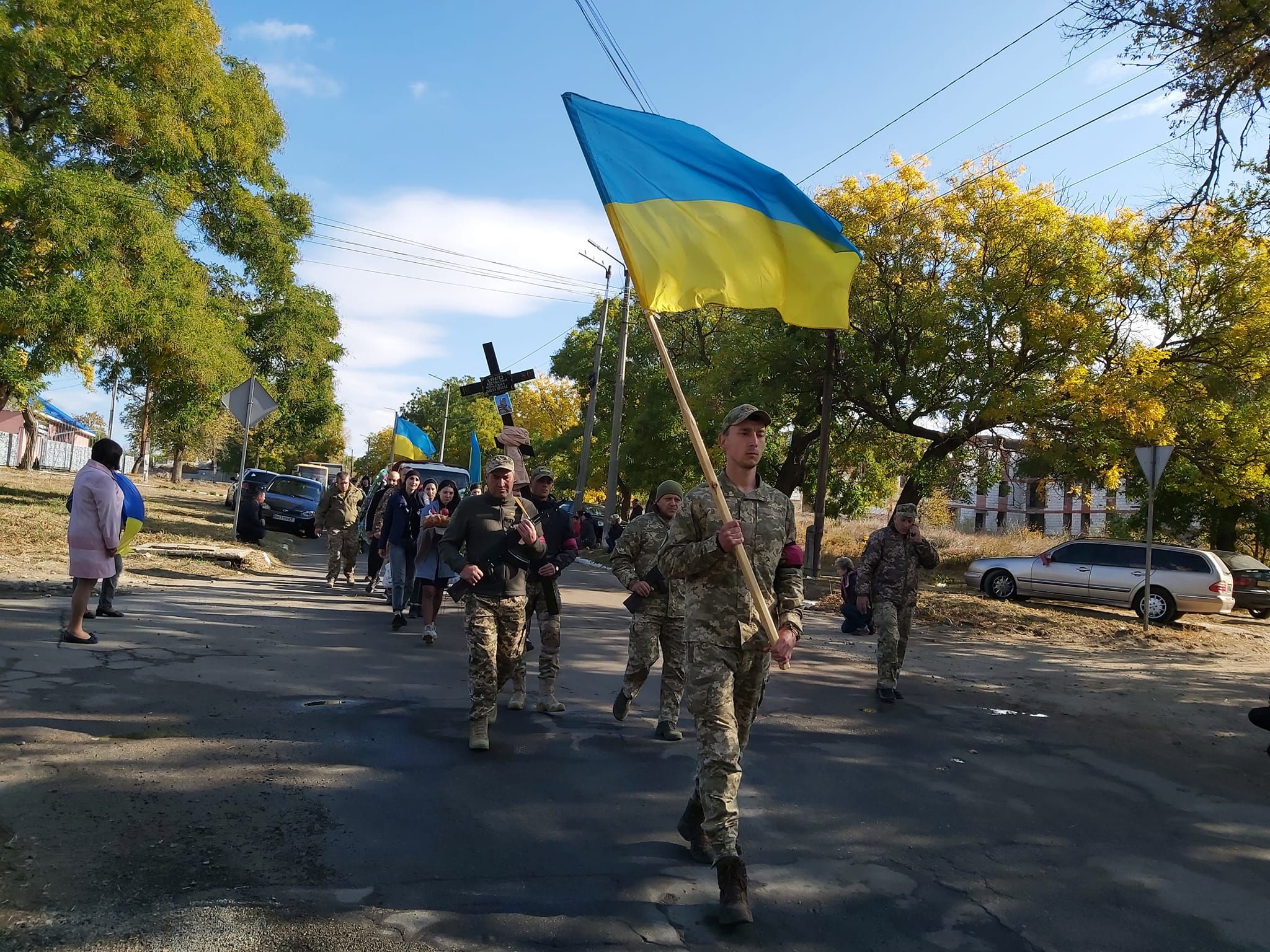 Загинув, визволяючи Україну: в селі Болградського району провели в останню путь 29-річного матроса Костянтина Карагез