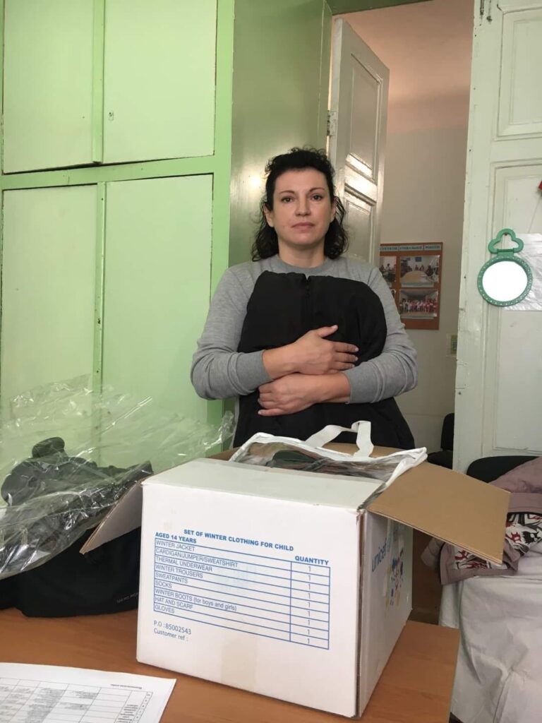 "Українська душа" зігріває дітей: переселенці, які мешкають на території Болградської громади, отримали гуманітарну допомогу