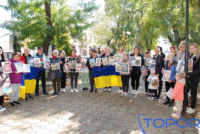 У Болграді відбулась акція підтримки військовополонених з острова Зміїний (відео)