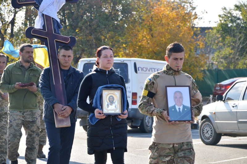 Кілія прощається з загиблим захисником Сергієм Владиченко (фото)