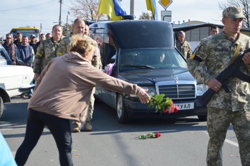 Килия прощается с погибшим защитником Сергеем Владиченко (фото)