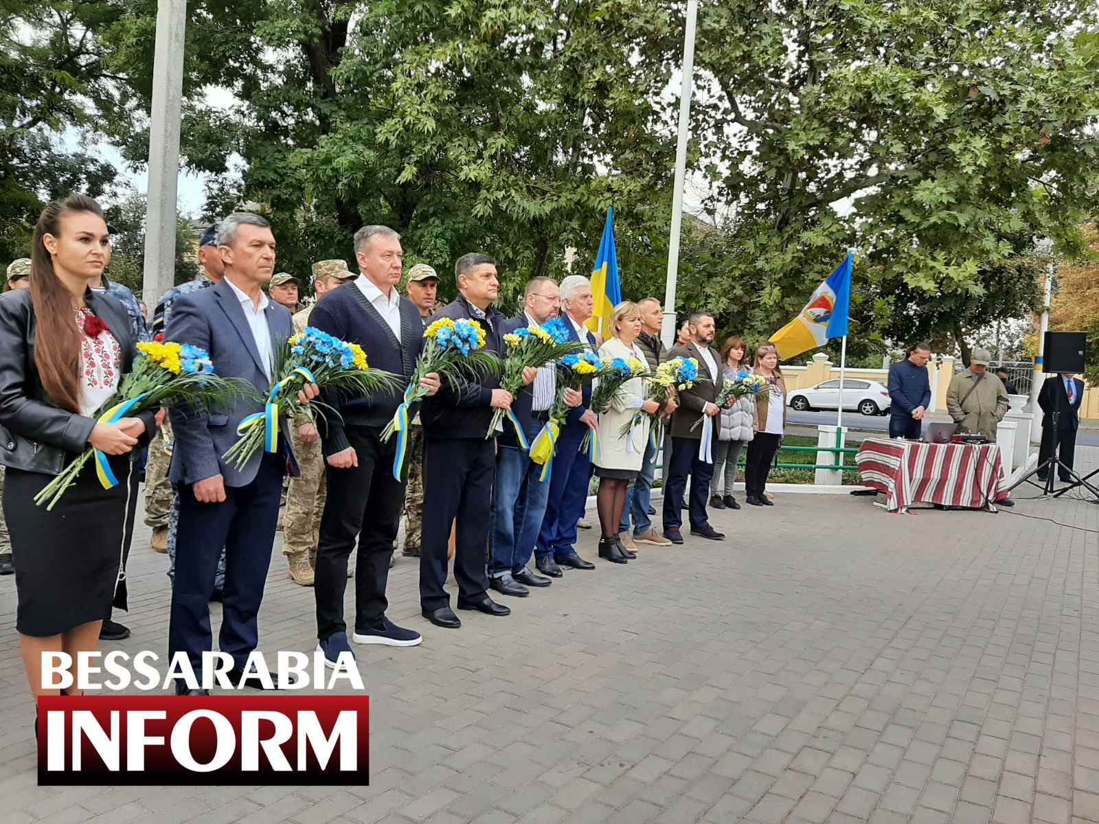 Измаил торжественным митингом отметил День защитников и защитниц Украины