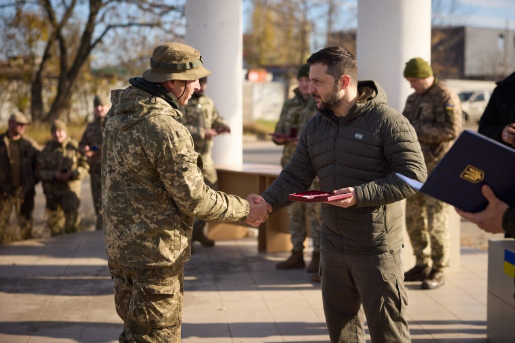 Зеленський приїхав у звільнений Херсон
