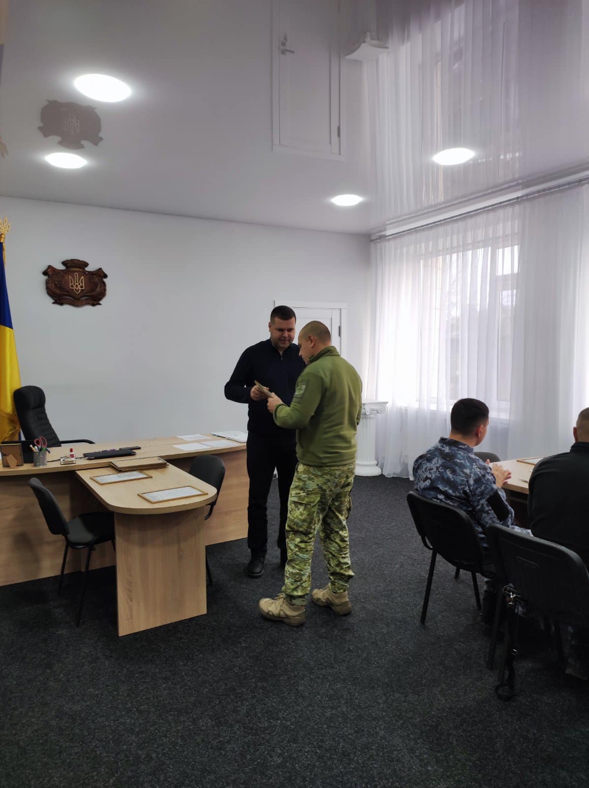 До дня Збройних сил України голова Кілійської громади нагородив Захисників