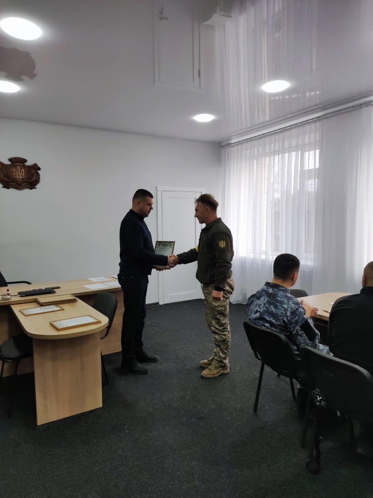 До дня Збройних сил України голова Кілійської громади нагородив Захисників