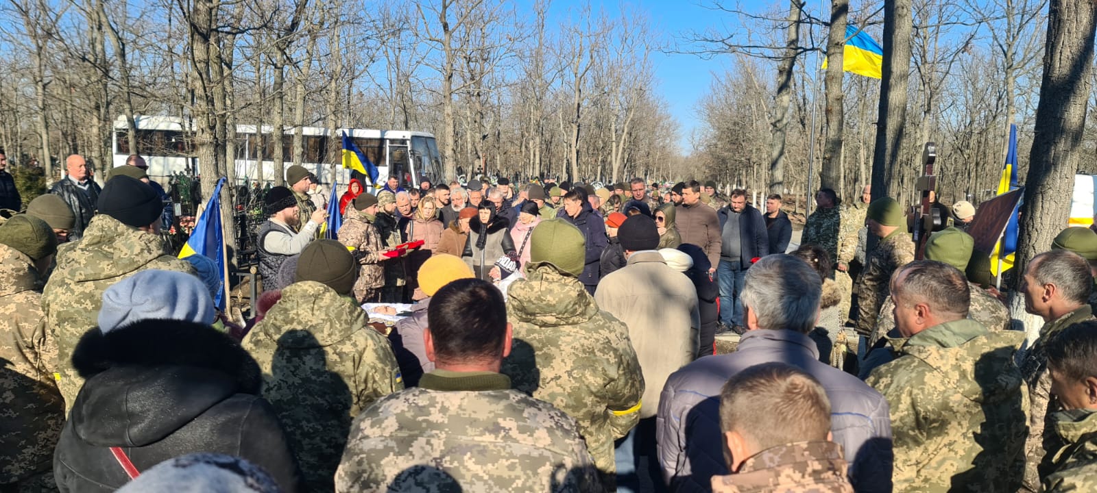 В Ізмаїлі попрощалися з загиблим на війні Сергієм Гоменюком, який майже три десятка років віддав службі у погранотряді