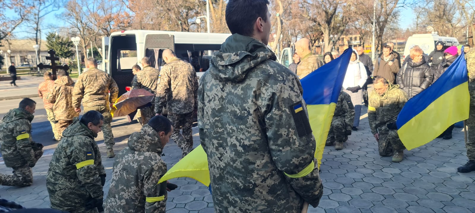 В Ізмаїлі попрощалися з загиблим на війні Сергієм Гоменюком, який майже три десятка років віддав службі у погранотряді