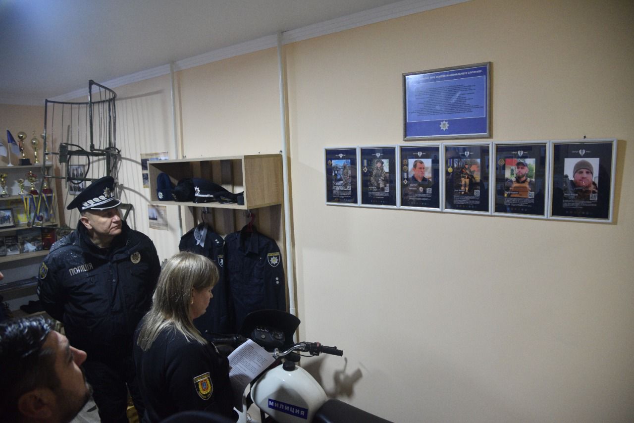 В Арцизі за участю голови ГУНП Одещини відкрили поліцейську станцію та музей славетних здобутків