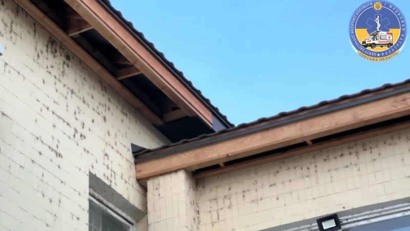 В Измаиле за счет городского и районного бюджетов отремонтировали крышу Станции экстренной медицинской помощи