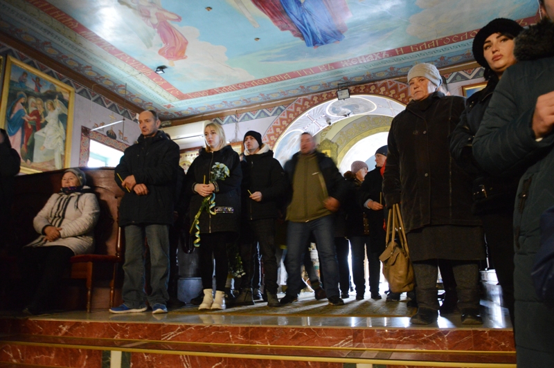 Килийцы провели в последний путь погибшего в Донецкой области Олега Пукай