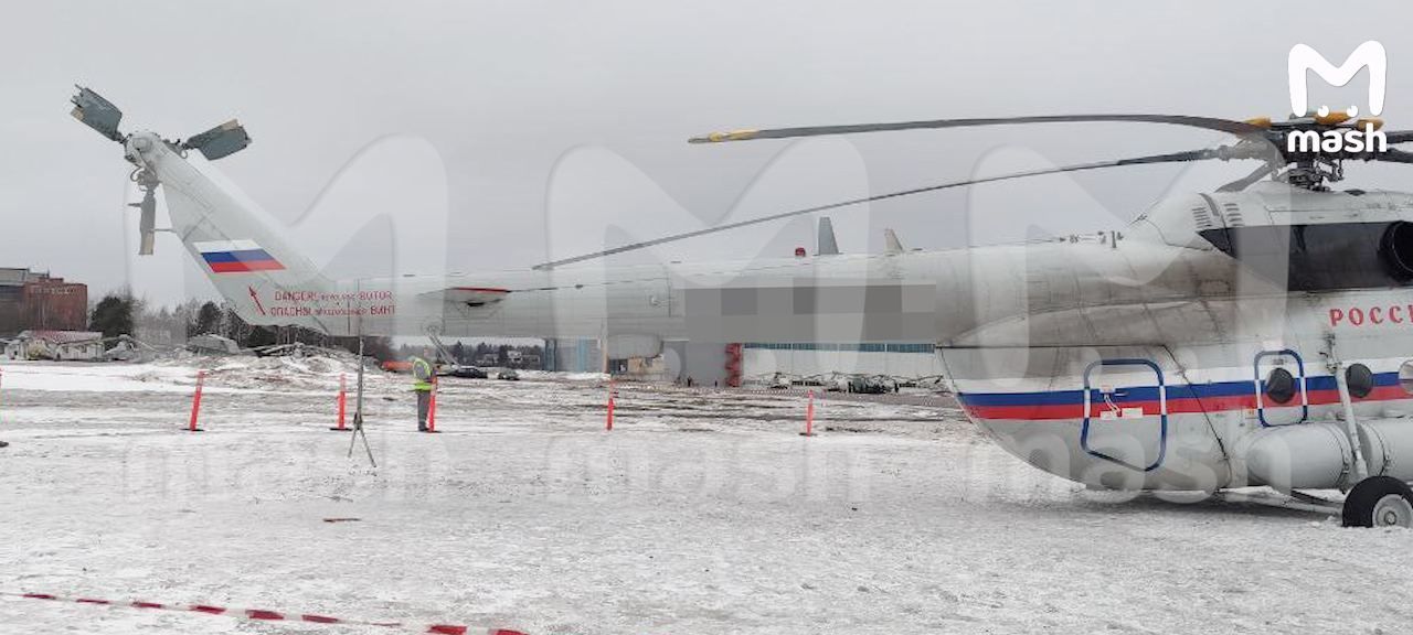 У Москві розбився вертоліт Мі-8, яким користуються перші особи росії: кадри авіакатастрофи