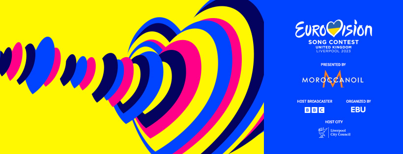 В сине-желтых цветах: презентован логотип и лозунг песенного конкурса "Евровидение-2023"