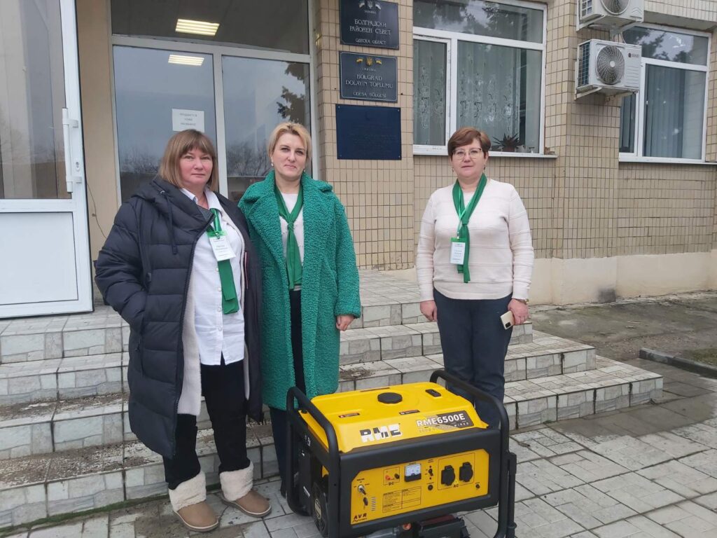 Болградський район отримав 4 генератори в рамках програми «Утеплюємо країну». В яких установах працюватиме обладнання