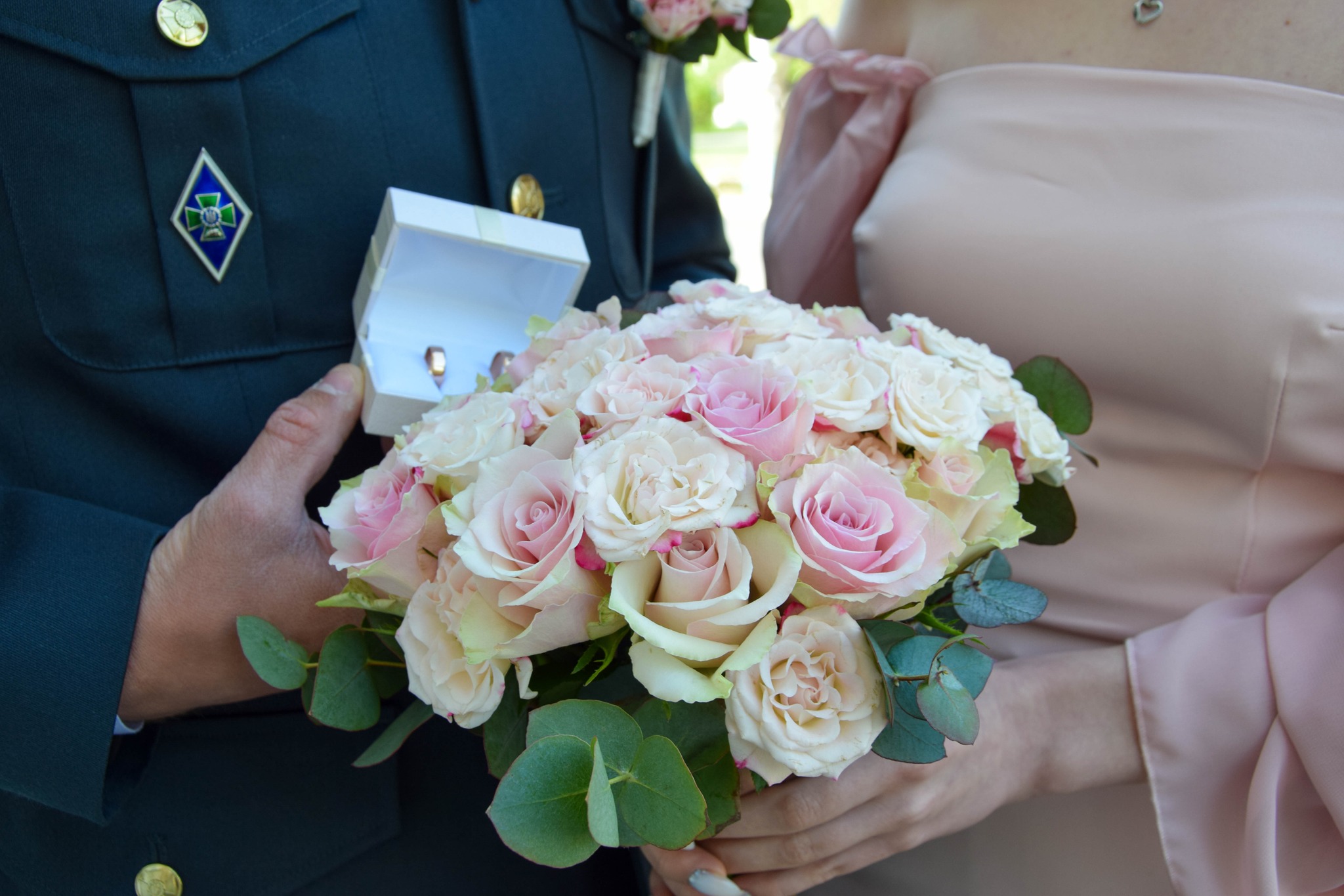 До Дня закоханих: в Ізмаїльському прикордонному загоні за минулий рік стався справжній бум весіль