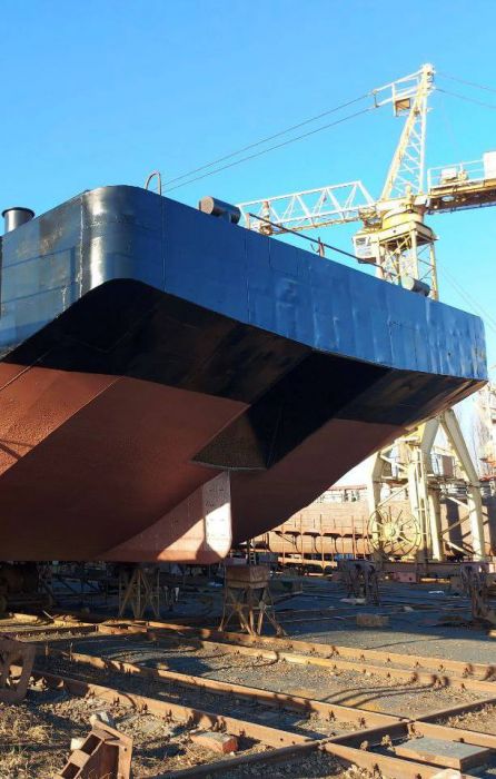 Килийский судремзавод занялся капитальными ремонтами судов с полной покраской корпуса