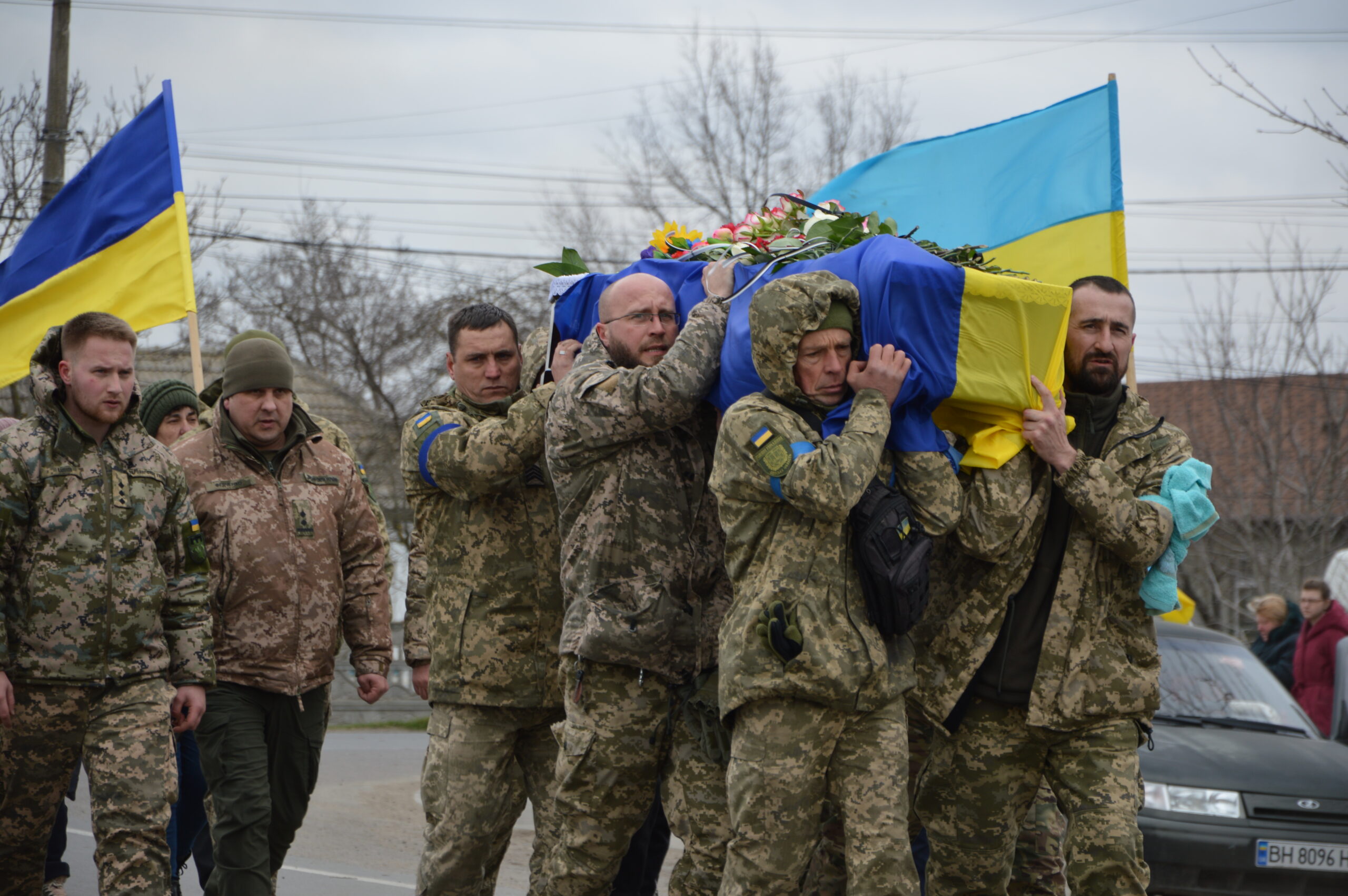 В Килии похоронили сапера Алексея Мозолева, получившего тяжелое ранение во время разминирования Николаевщины