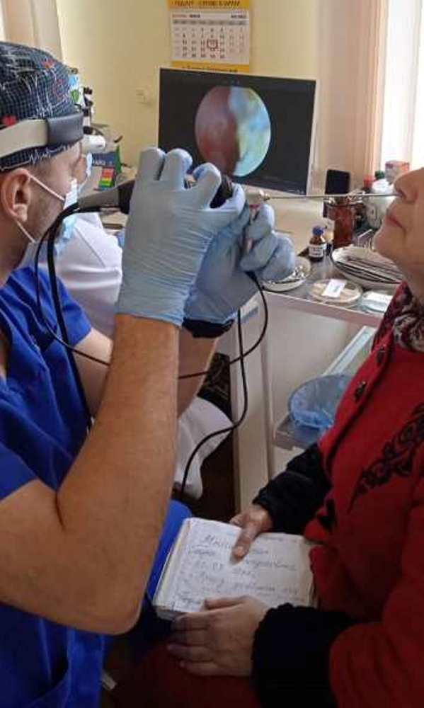 В Арцизской поликлинике появился новый вид диагностики – ЛОР-видеоэндоскопия