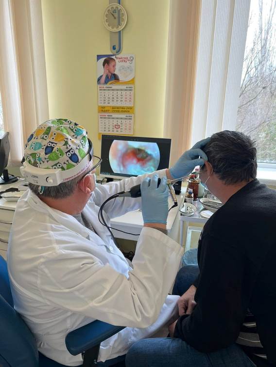 В Арцизькій поліклініці з'явився новий вид діагностики - ЛОР-відеоендоскопія