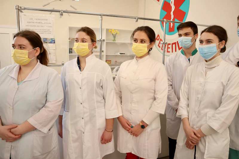 Ознайомчий візит: медзаклади Ізмаїлу відвідали студенти та інтерни Одеського національного медичного університету
