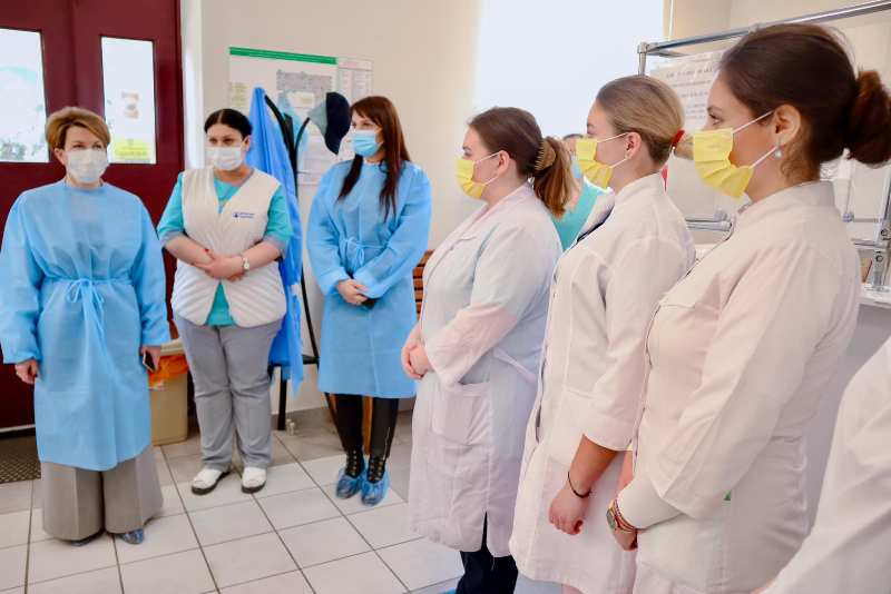 Ознайомчий візит: медзаклади Ізмаїлу відвідали студенти та інтерни Одеського національного медичного університету