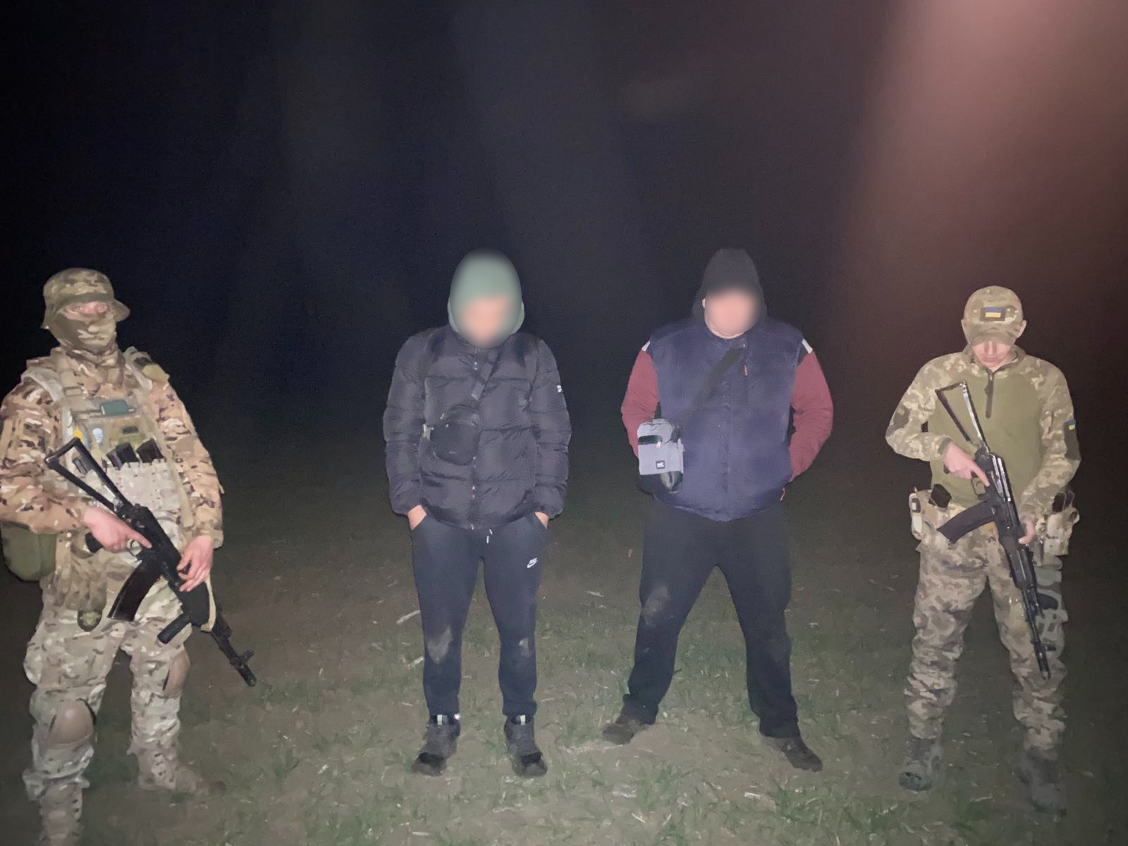 Пришлось стрелять в воздух – в Болградской общине пограничники догнали группу беглецов в Молдову