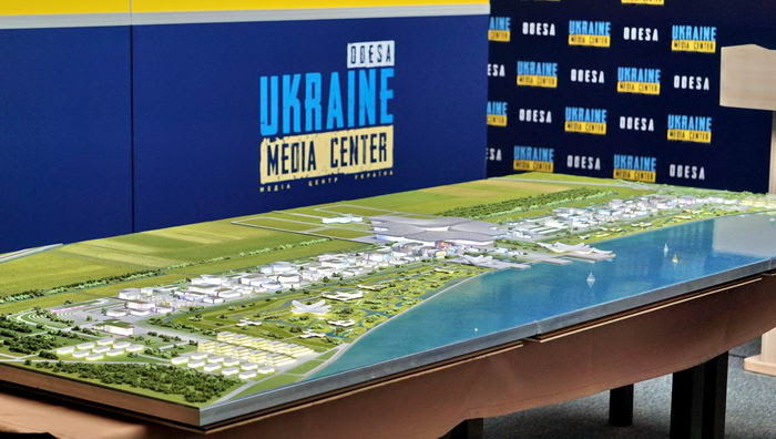200–300 га на «полях зрошення»: в Одесі презентували макет виставкового комплексу ЕКСПО 2030 на дамбі Хаджибейського лиману