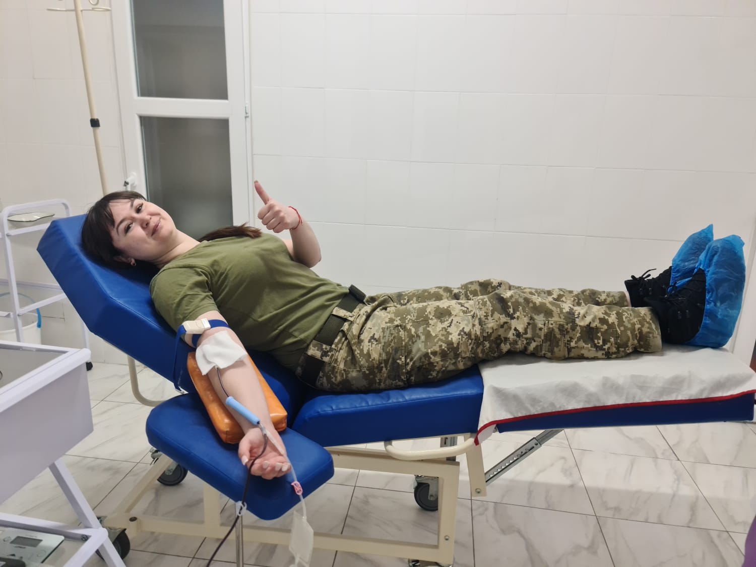 Пограничники Измаильского отряда стали донорами крови для раненых Защитников Украины